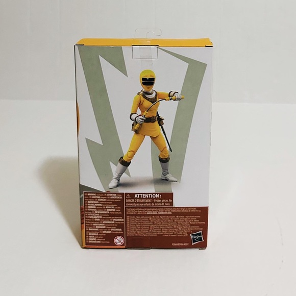 Power Rangers Lightning Collection Zeo Yellow Ranger Figure - Picture 3 of 10